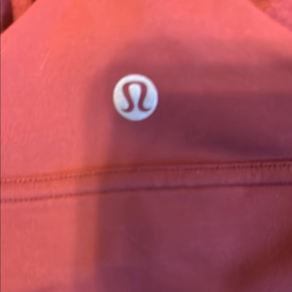 Crimson lululemon bra top. Size 6. - Picture 3 of 4
